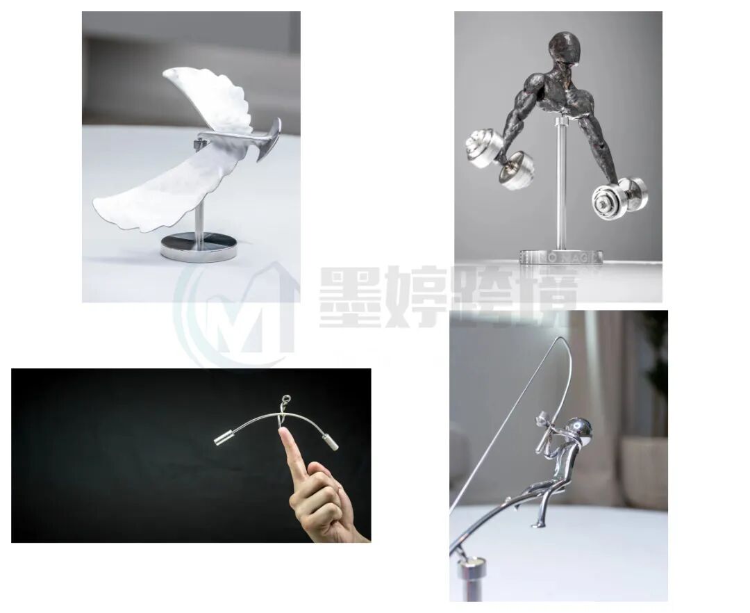 Kyle Auga金属动态雕塑产品展示图