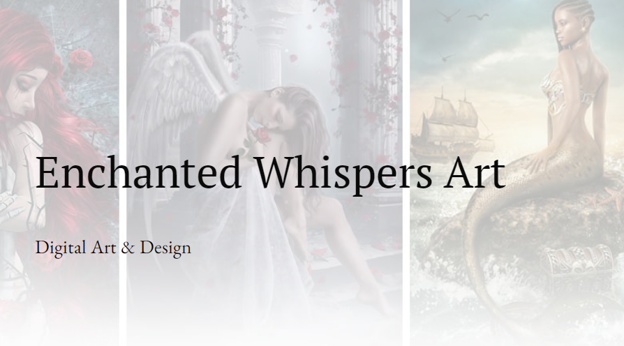 Enchanted Whispers Art数字艺术作品页面截图