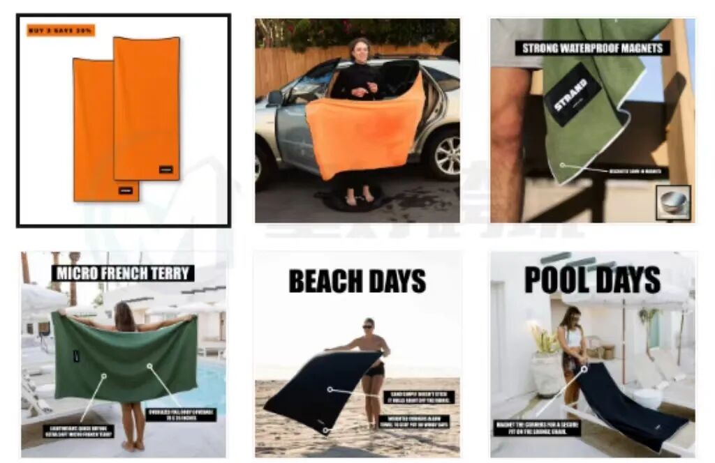 RUSS MAGNET TOWEL磁吸毛巾图片和视频版权相关素材截图