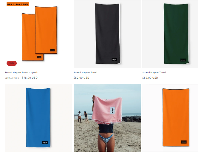 RUSS MAGNET TOWEL磁吸毛巾产品页面截图