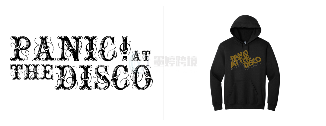 Panic! At The Disco服装和商标元素展示图