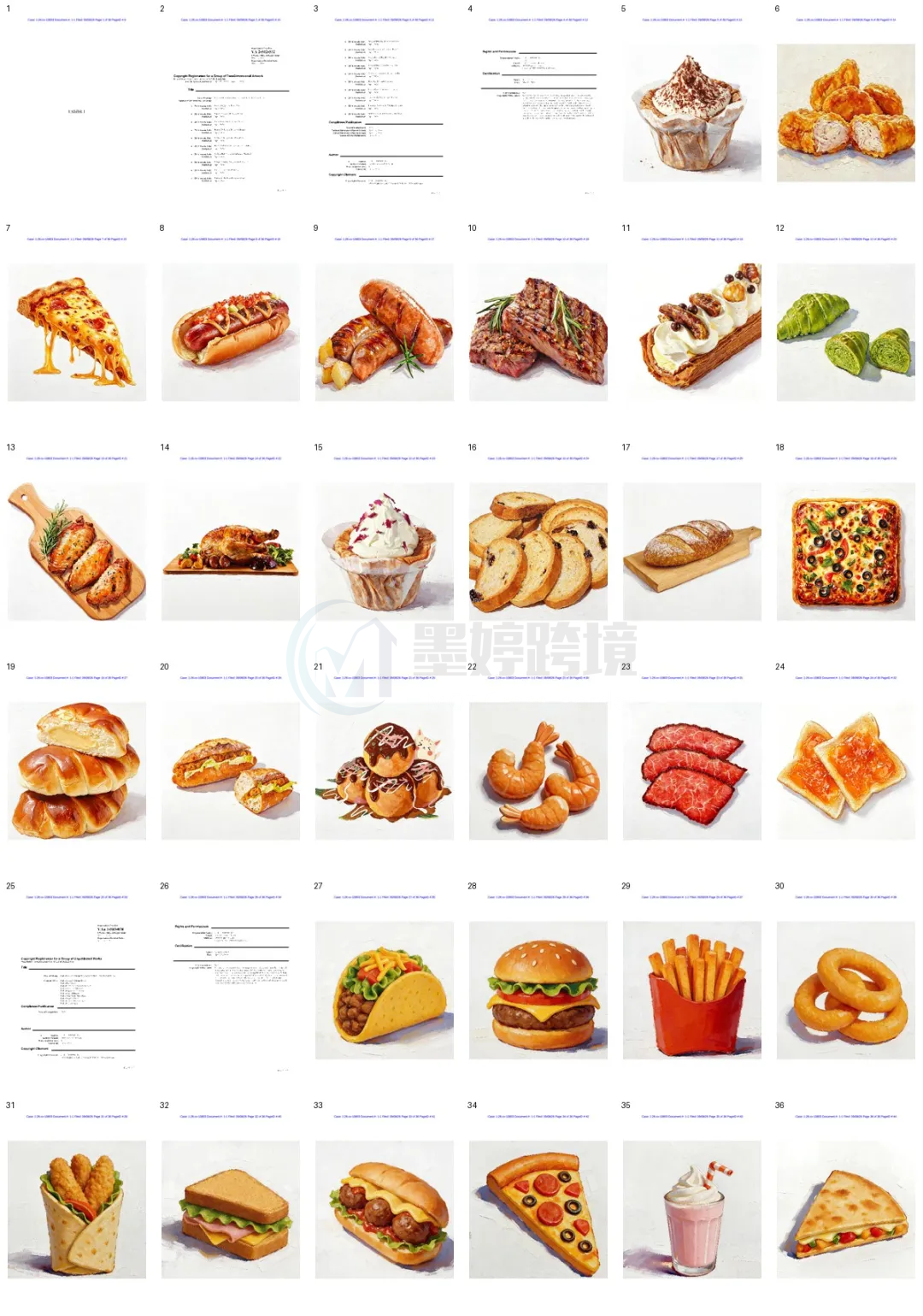 LULU TO PRO食品主题插画作品汇总图