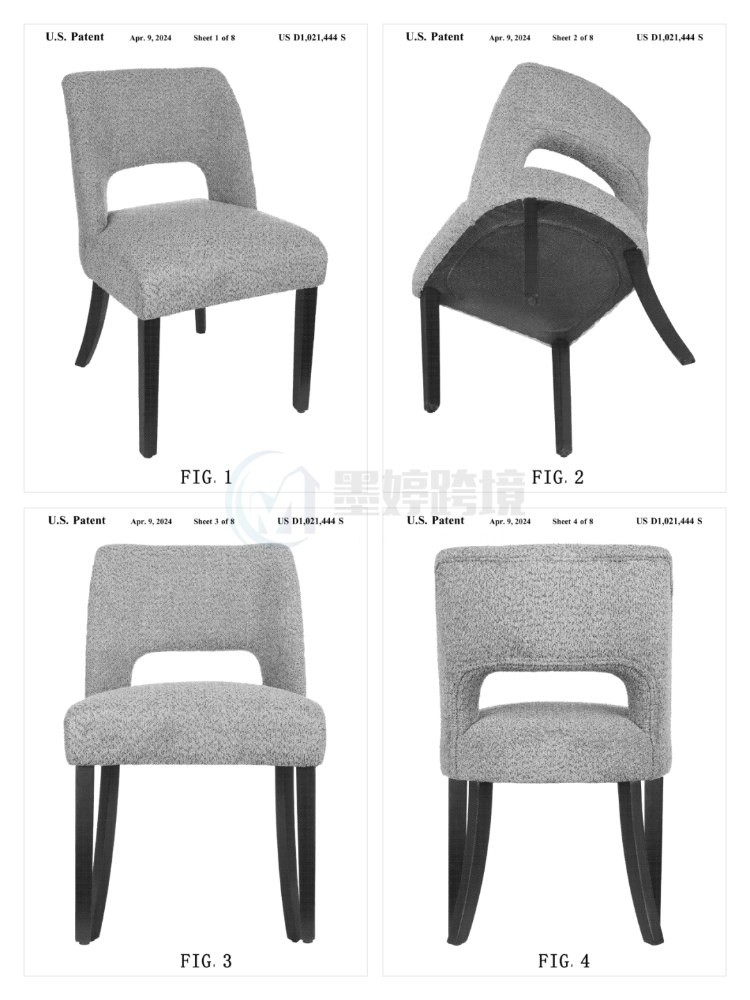 Chair外观设计专利视图