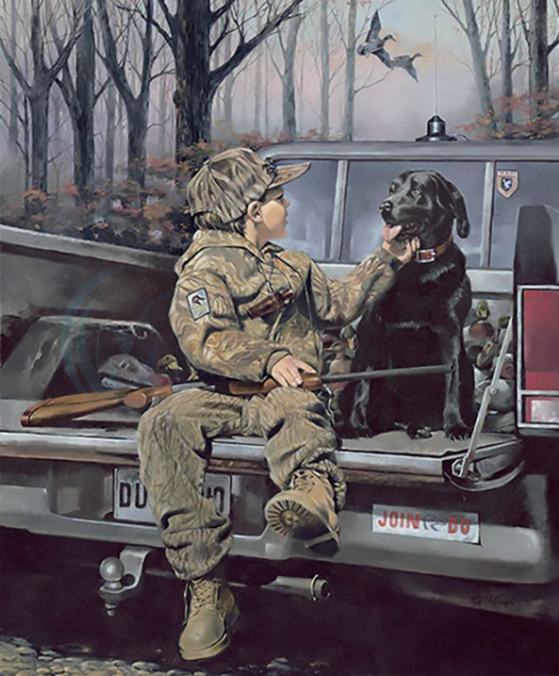 Ralph J. McDonald野生动物插画三