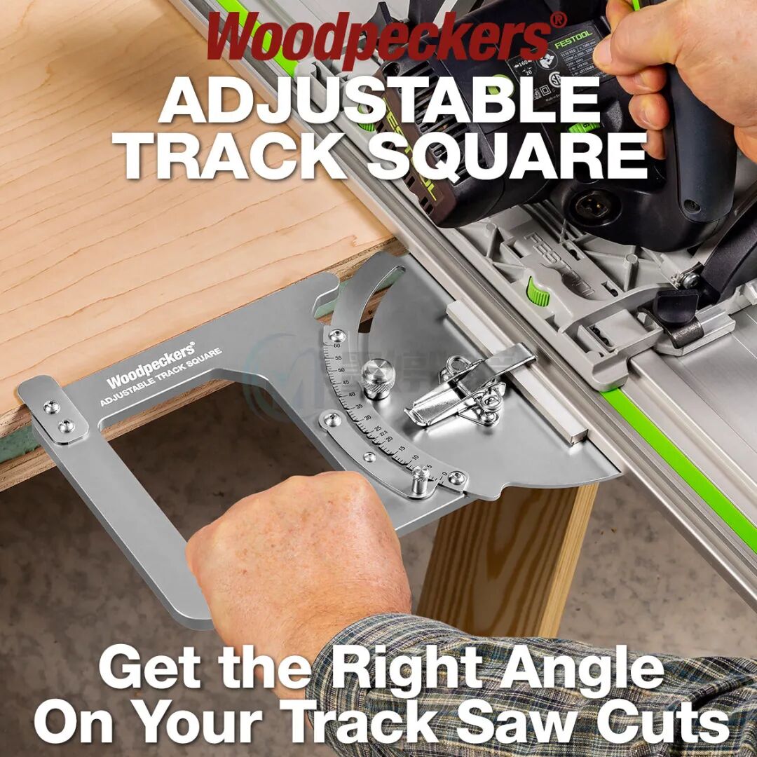 Woodpeckers Adjustable Track Square木工角尺产品图
